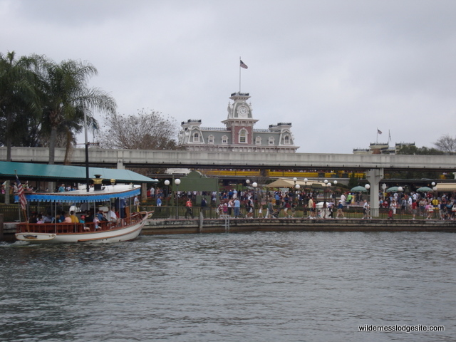 Boat Launch Docking at Magic Kingdom